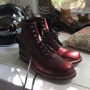 Chippewa Burgundy 6” 1939 Original Service Boot